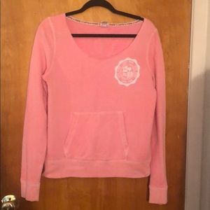 PINK Victoria secret off the shoulders sweater